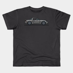 Grey Mazdaspeed Miata drawing Kids T-Shirt